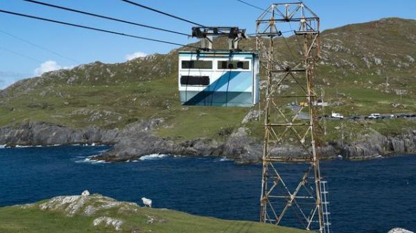 A photo of Dursey Island Cable Car