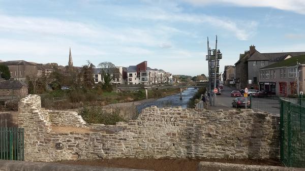 Conservation at Bandon Town Wall 