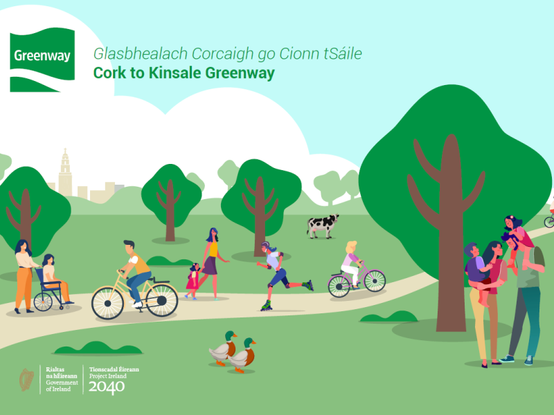 Cork to Kinsale Greenway poster.