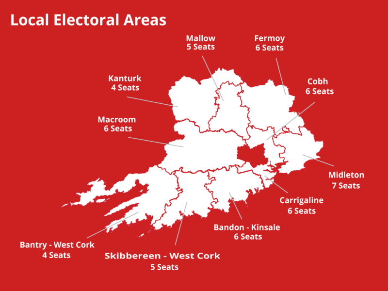 Local Electoral Area Map