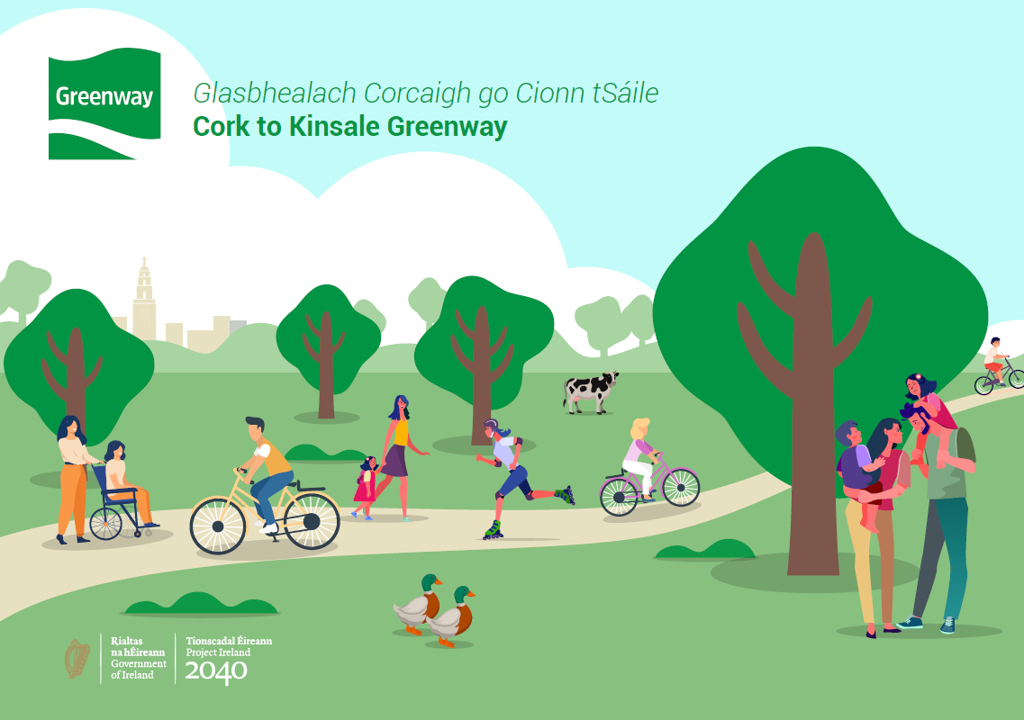 Cork to Kinsale Greenway poster.