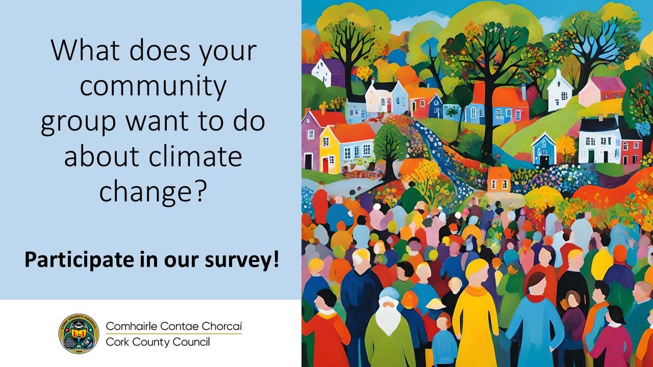 'What does your community group want to do about climate change? Participate in our survey!'