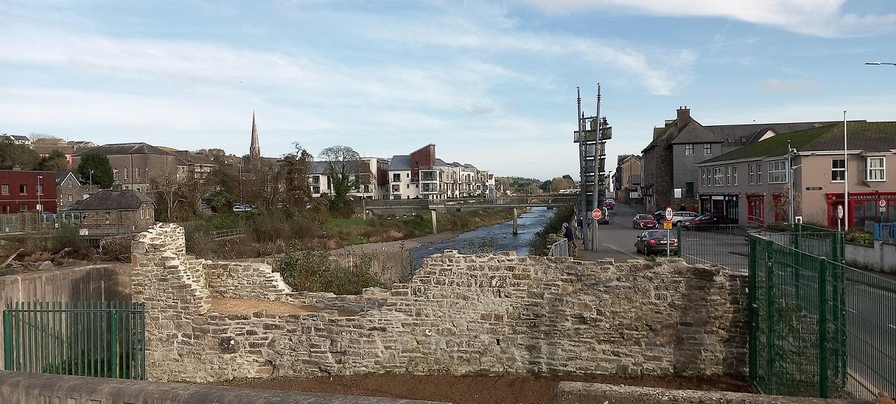 Conservation at Bandon Town Wall 